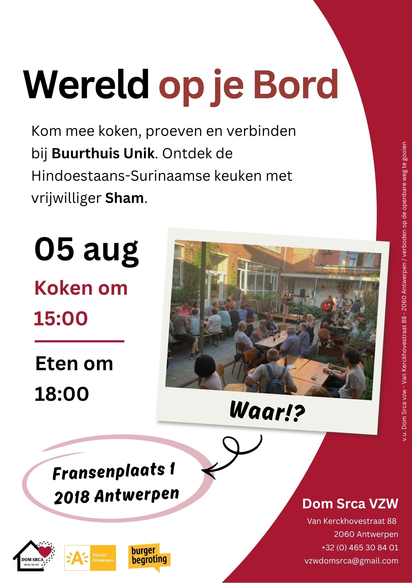 Buurthuis Unik - Hindoestaans-Surinaamse keuken