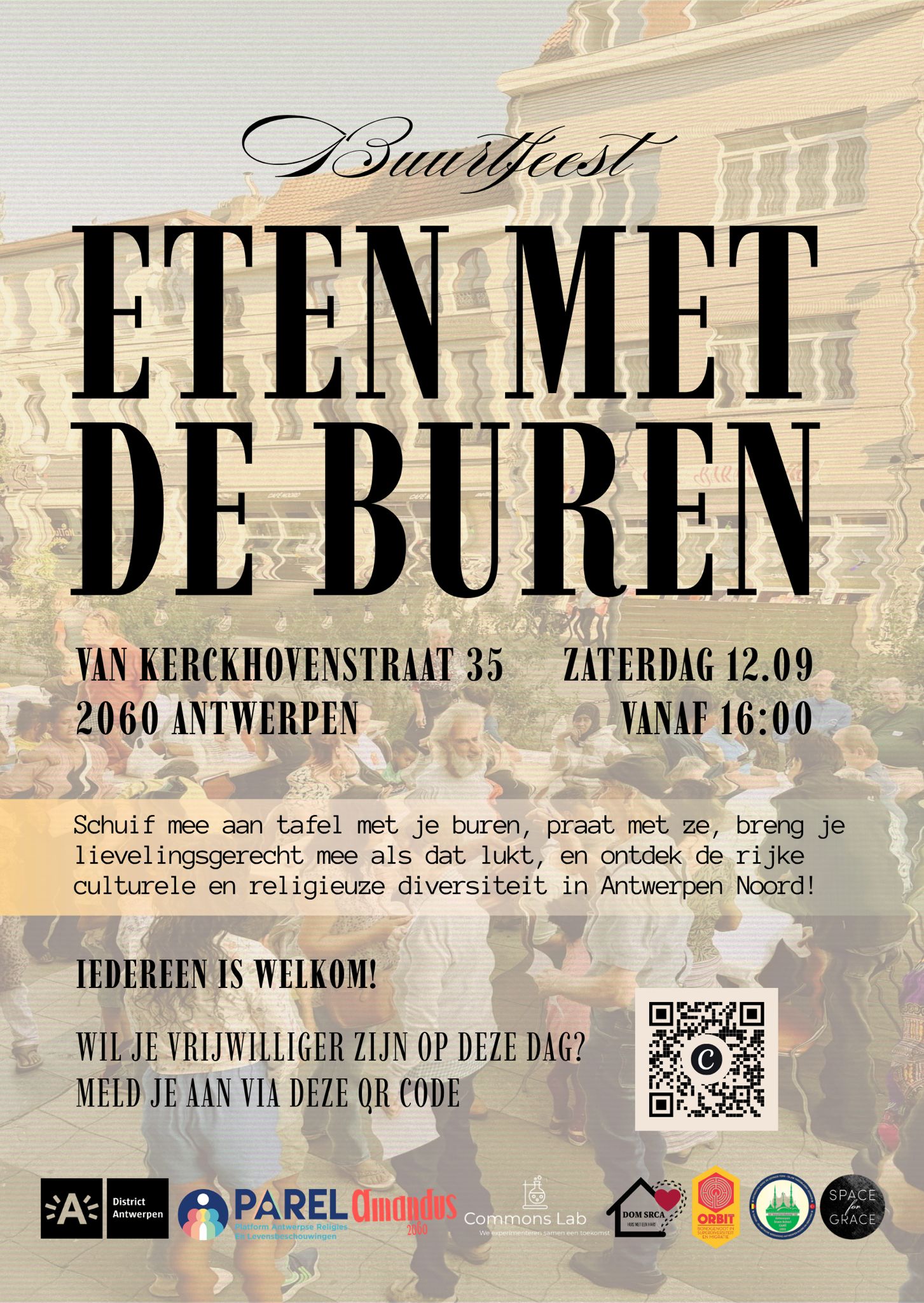 Eten met de buren